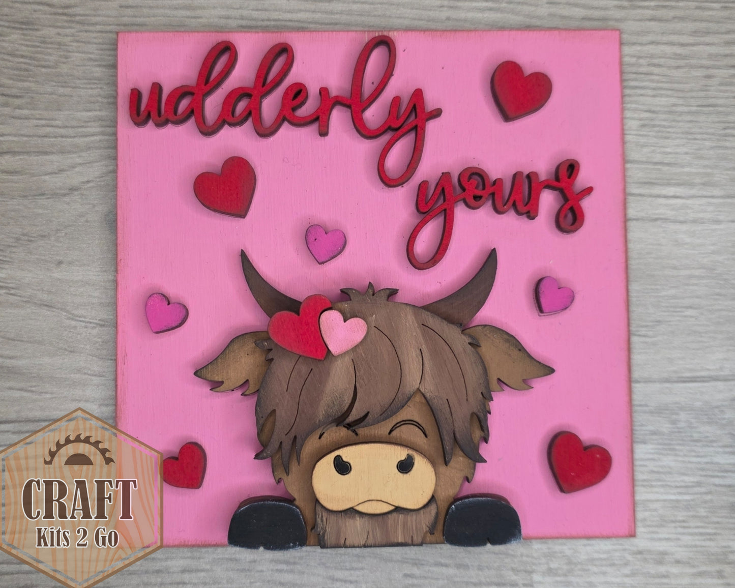 Valentine Highland Cow | Utterly Yours | #3518