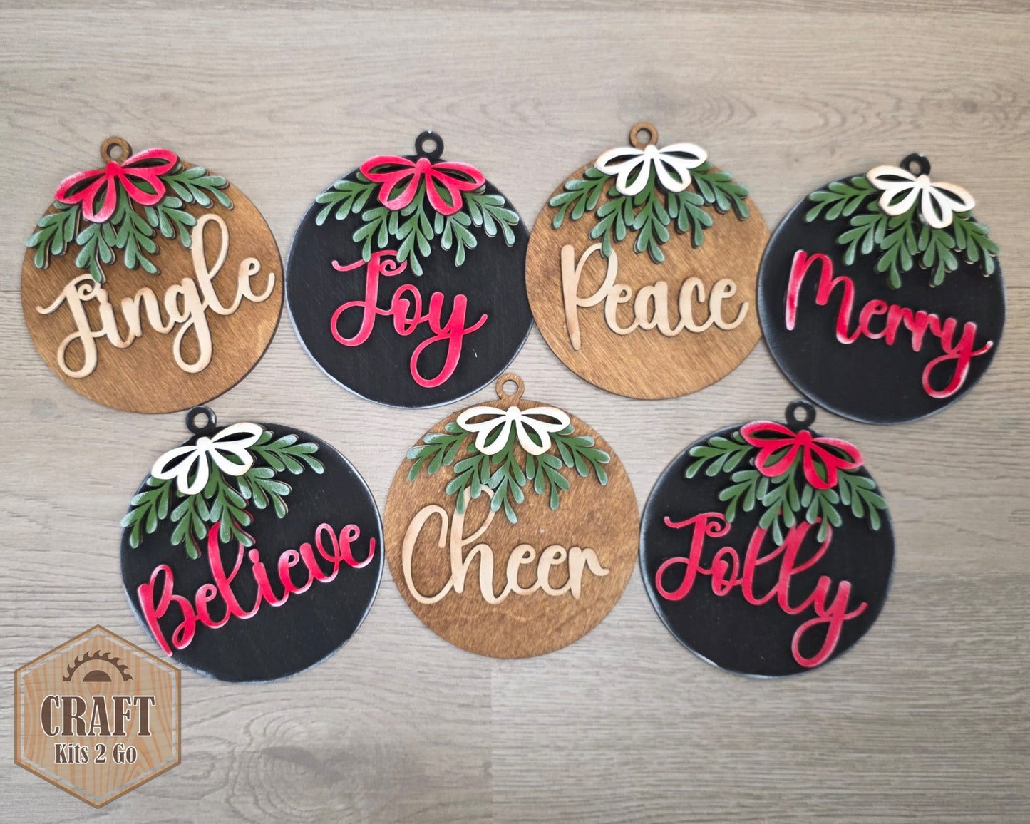 Cheer Mistletoe Ornament | #2628