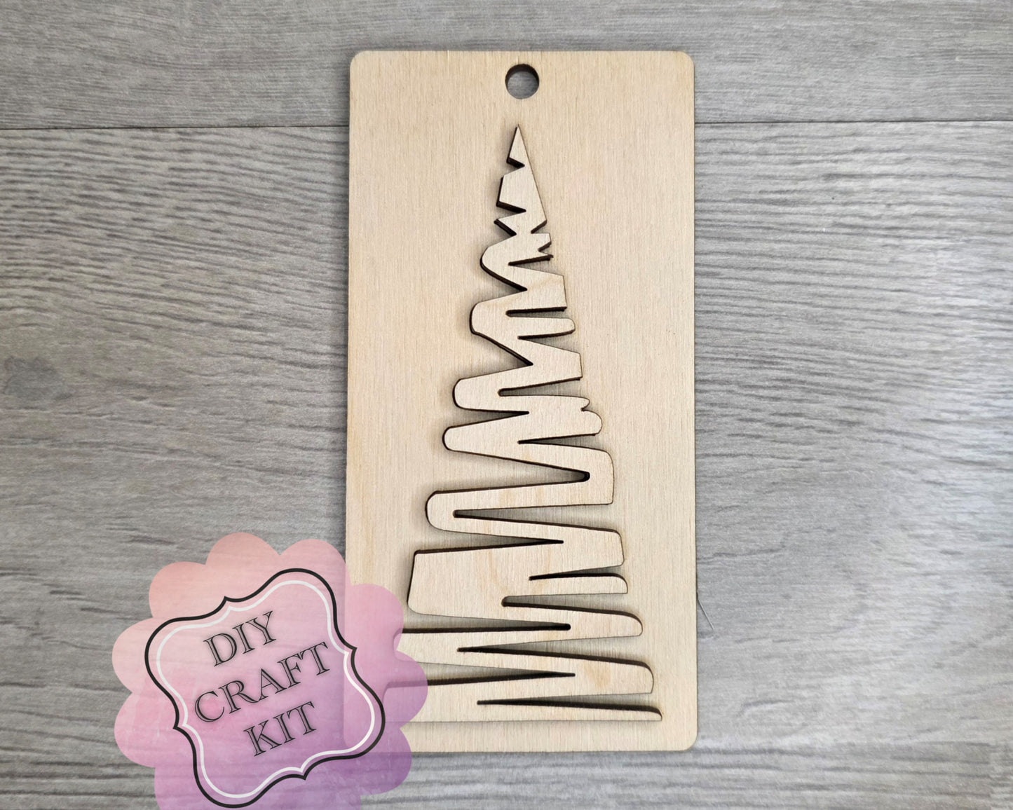 Christmas Tree Tag Ornament | #3563