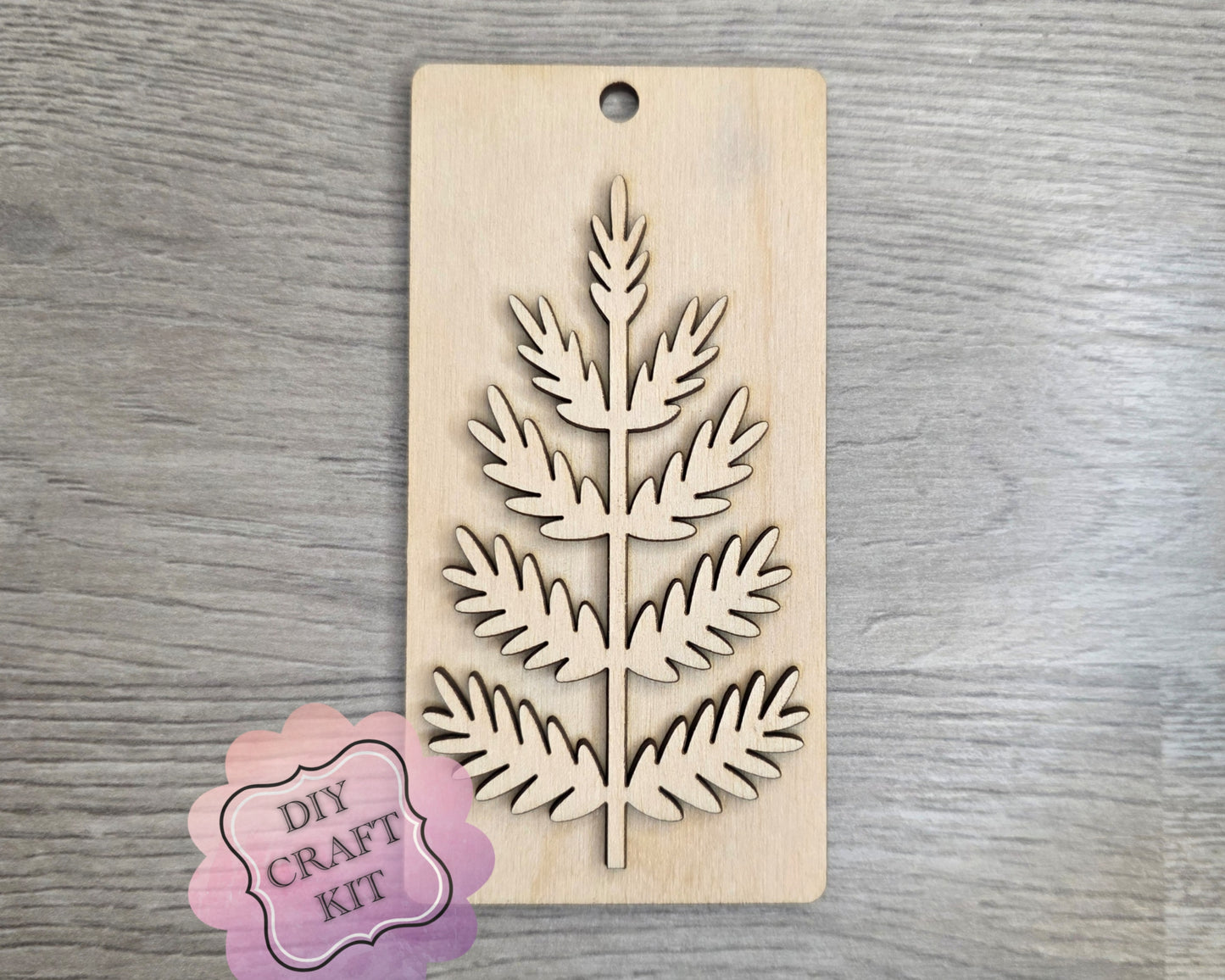 Christmas Tree Tag Ornament | #3017