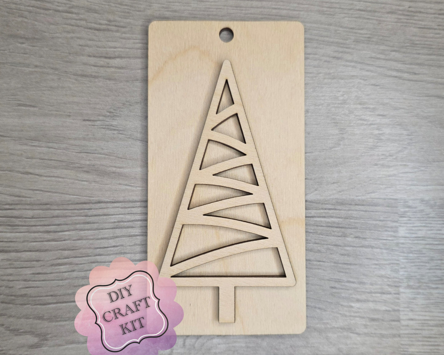 Christmas Tree Tag Ornament | #3001