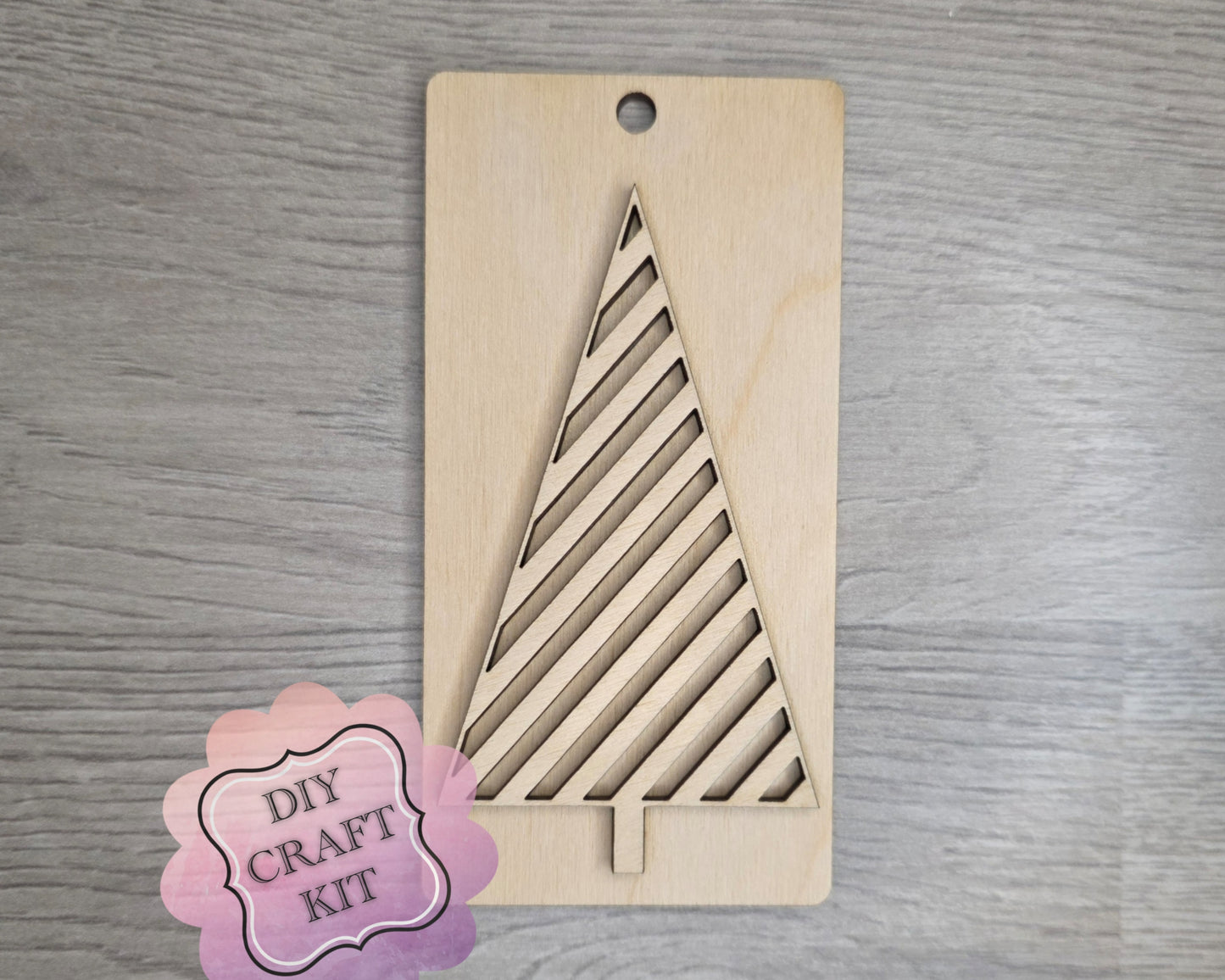 Christmas Tree Tag Ornament | #3012