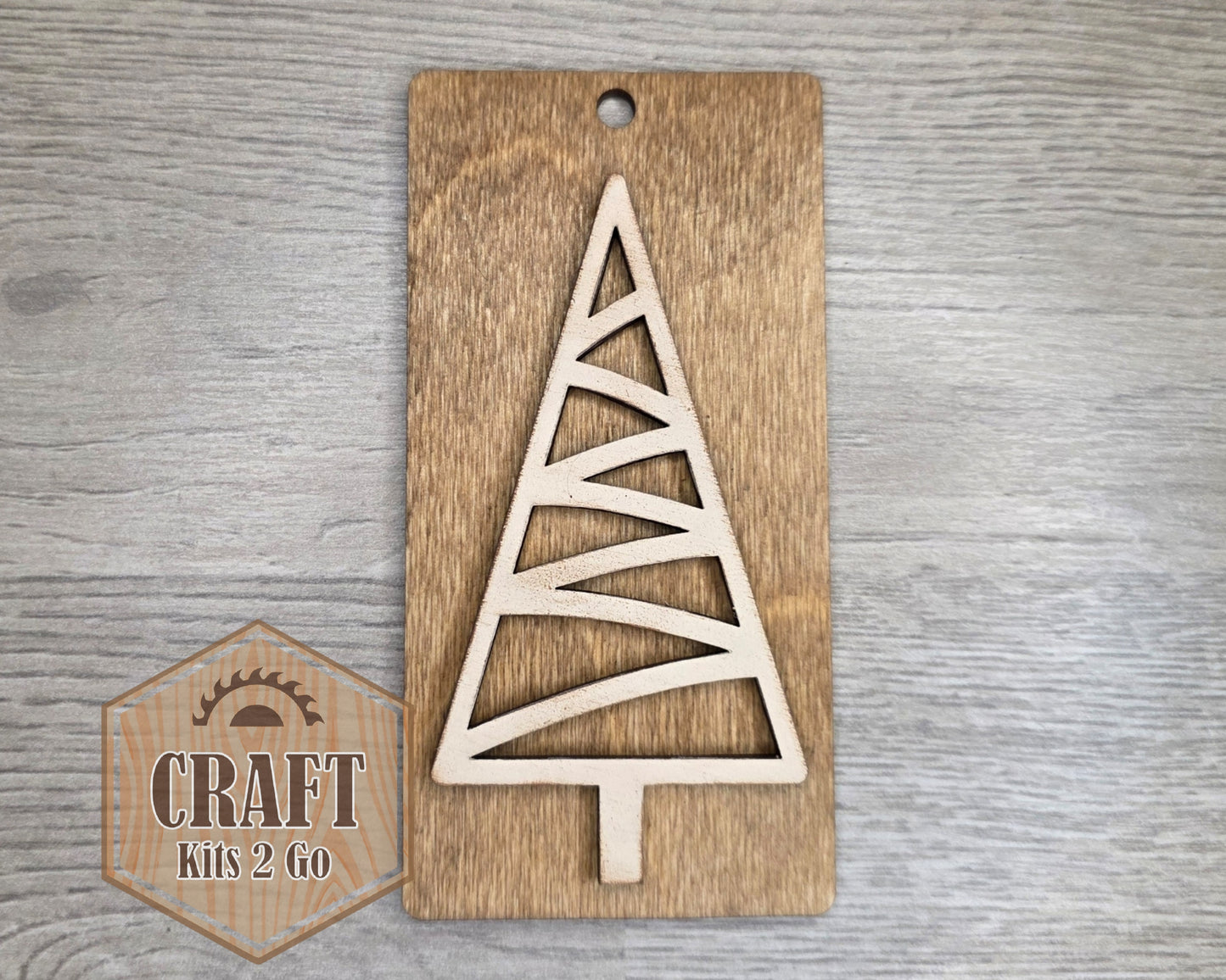 Christmas Tree Tag Ornament | #3001