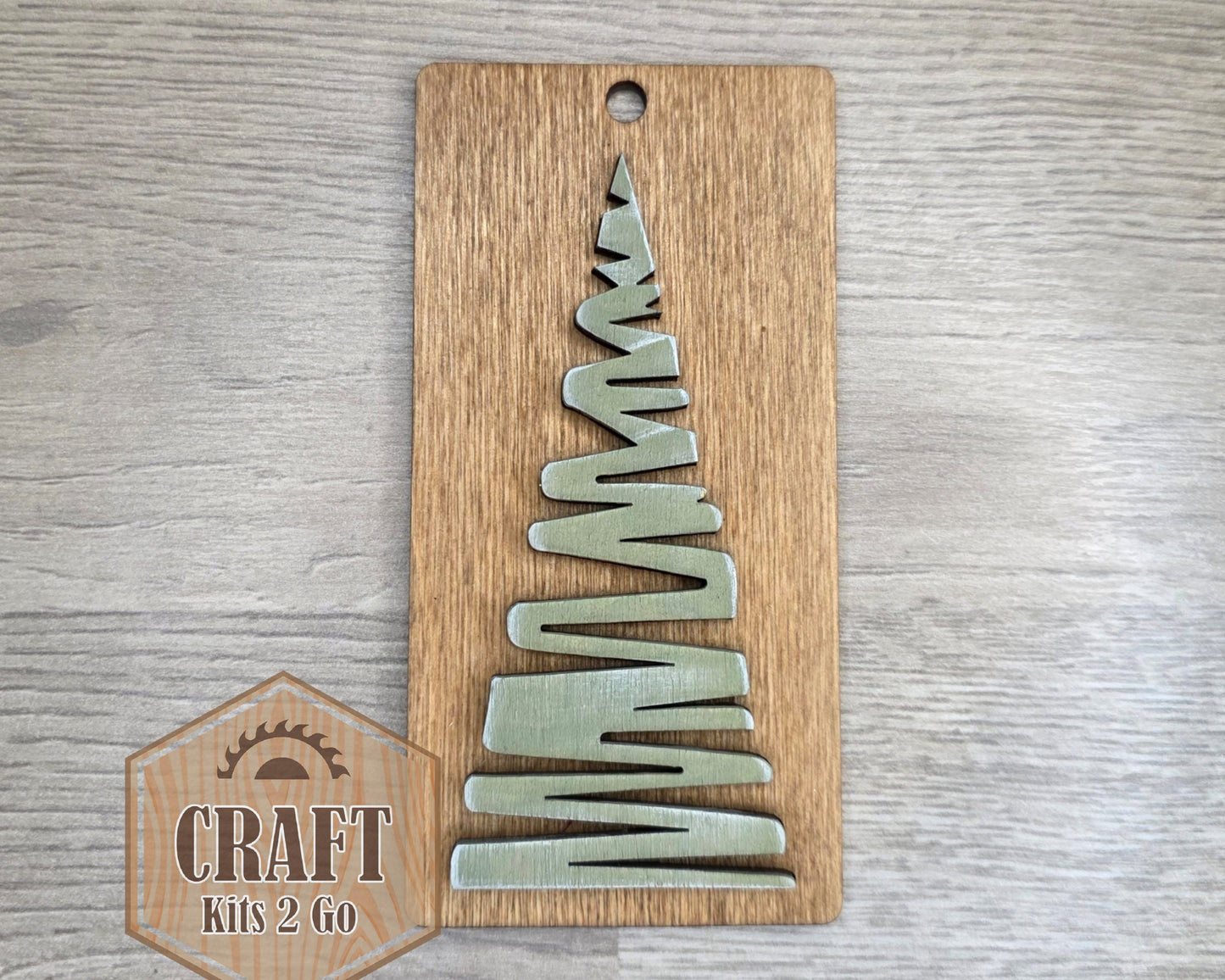 Christmas Tree Tag Ornament | #3563