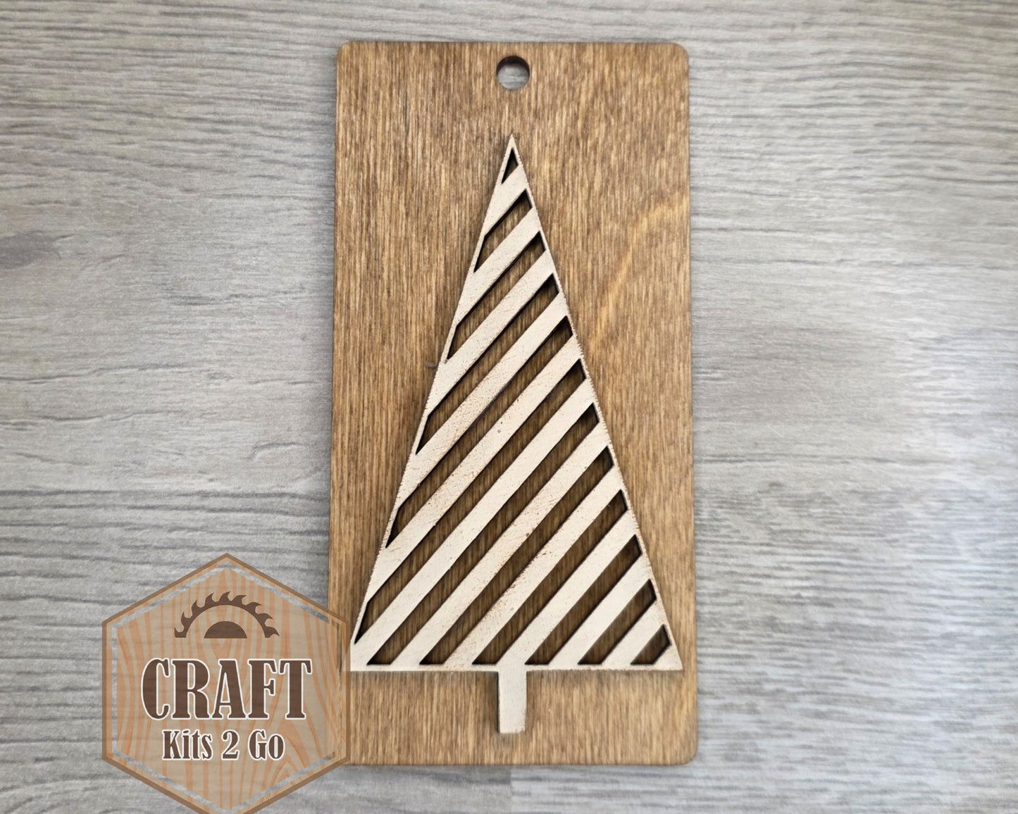 Christmas Tree Tag Ornament | #3012