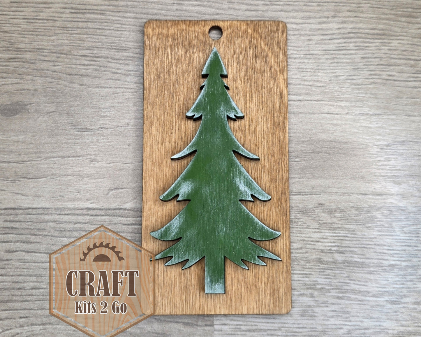 Christmas Tree Tag Ornament | #5238