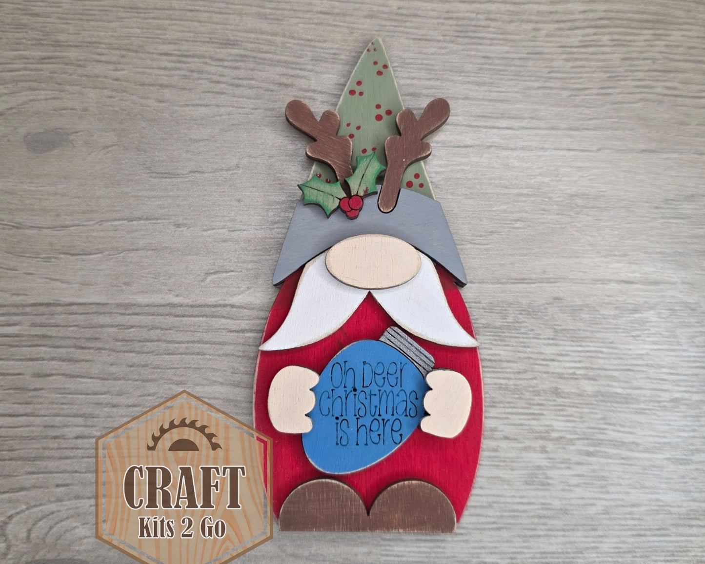 Christmas Reindeer Gnome | #5190