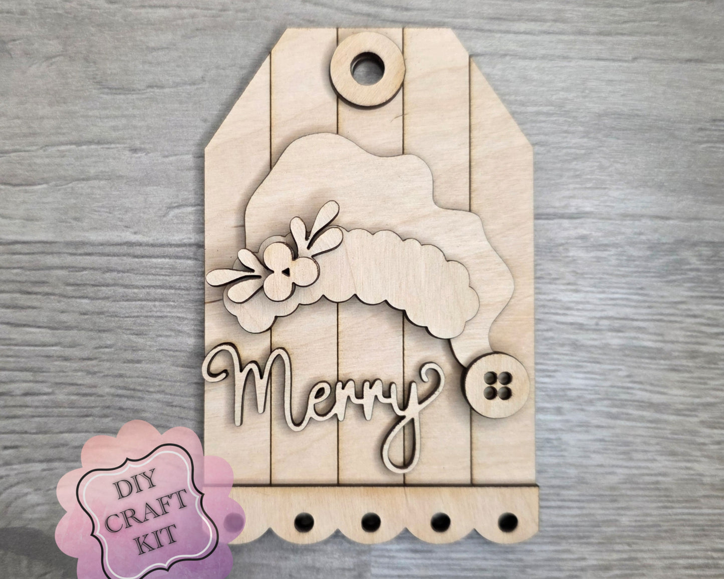 Merry Santa Tag | #5303
