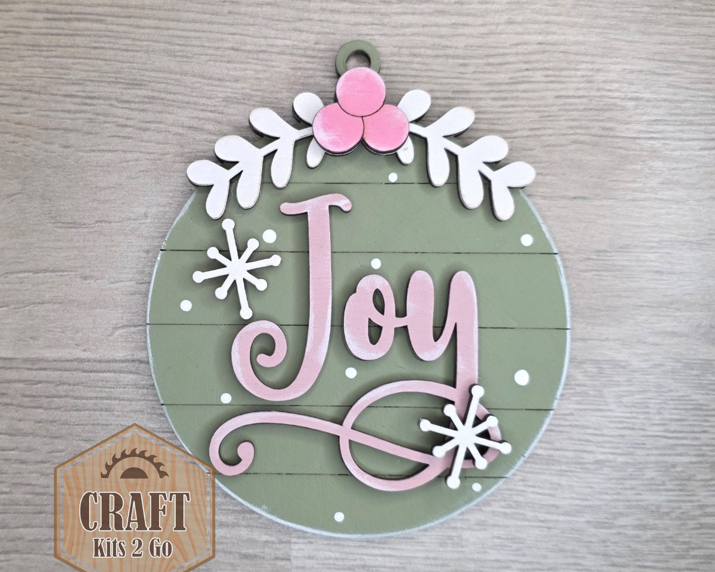 JOY Christmas Ornament  | #5281