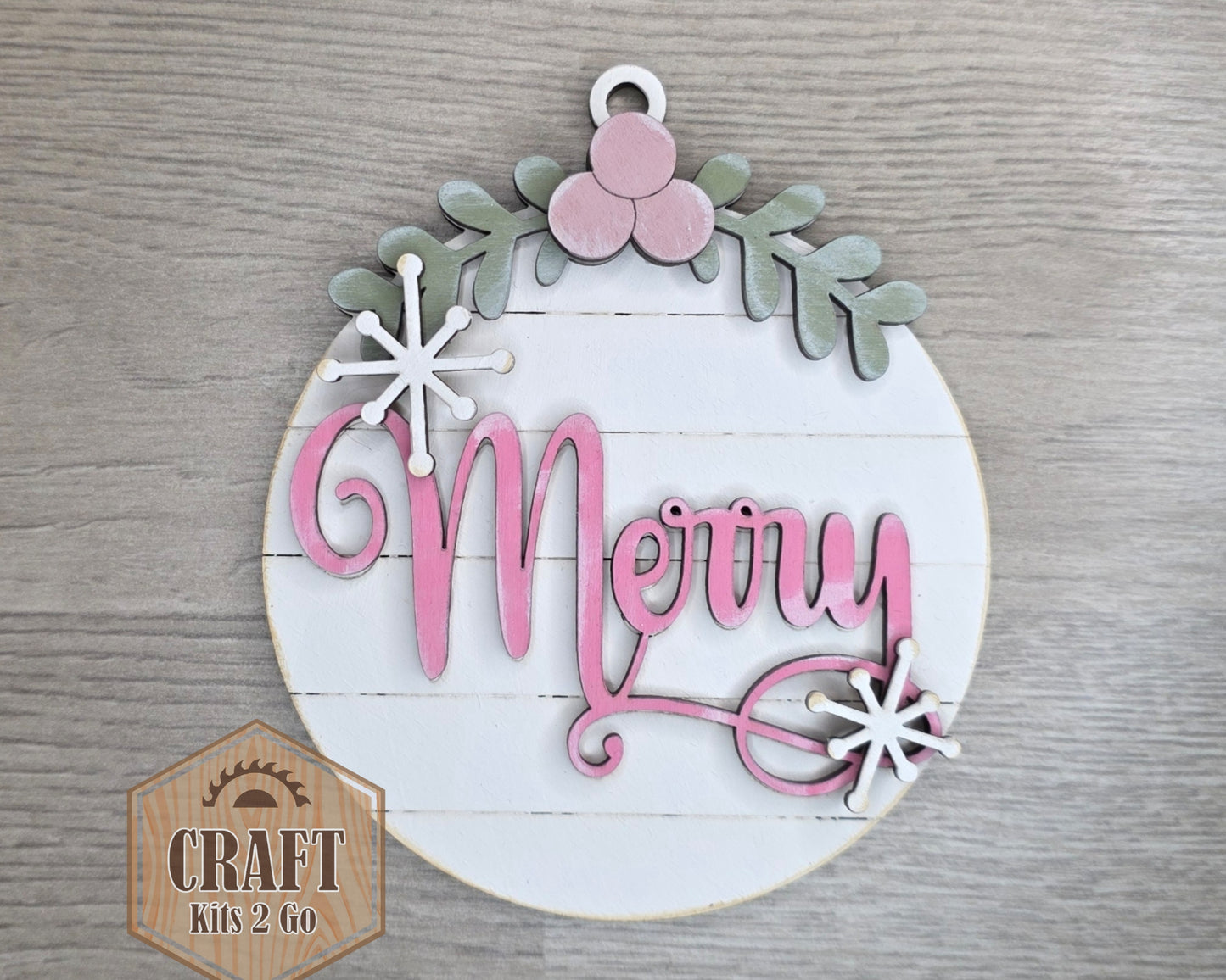 Merry Christmas Ornament  | #5326
