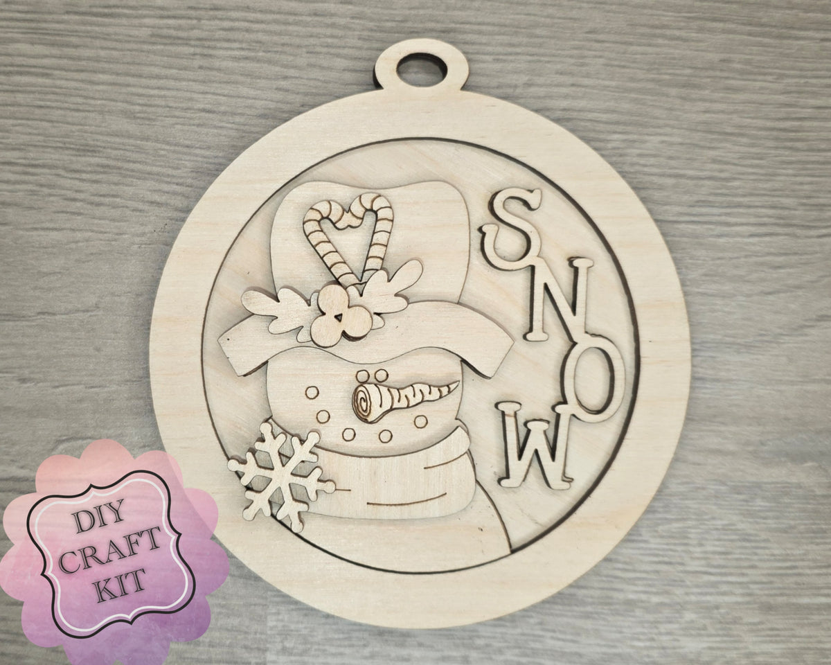 Snowman Ornament | #3019