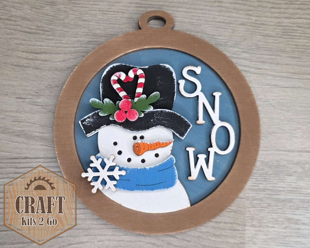 Snowman Ornament | #3019