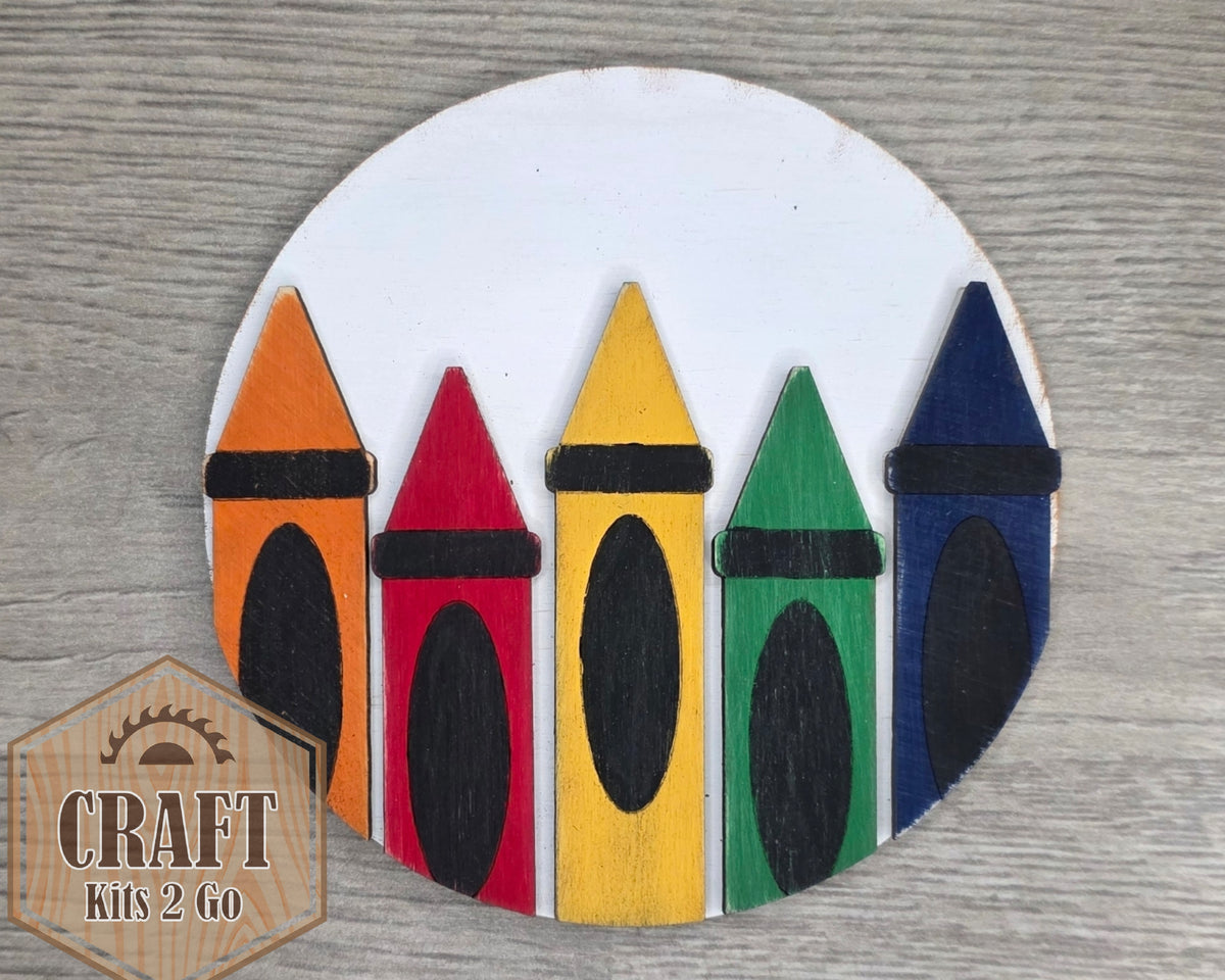 Crayon Round | #3016