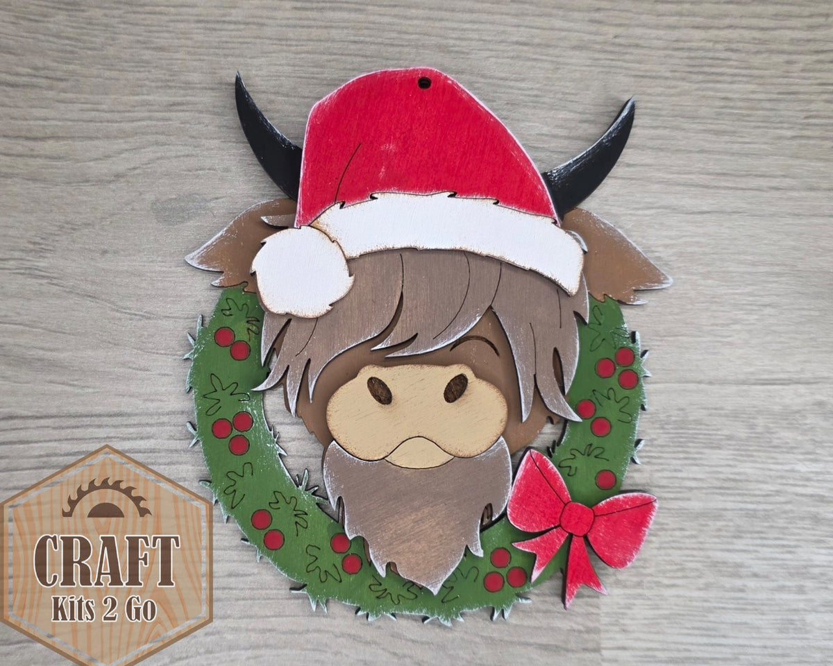 Highland Cow Ornament | #3480