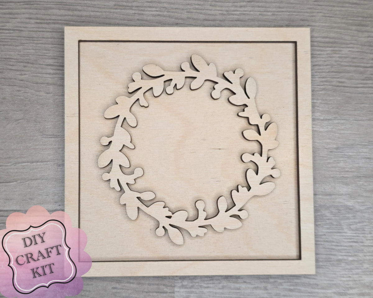 Framed Wreath | #4802