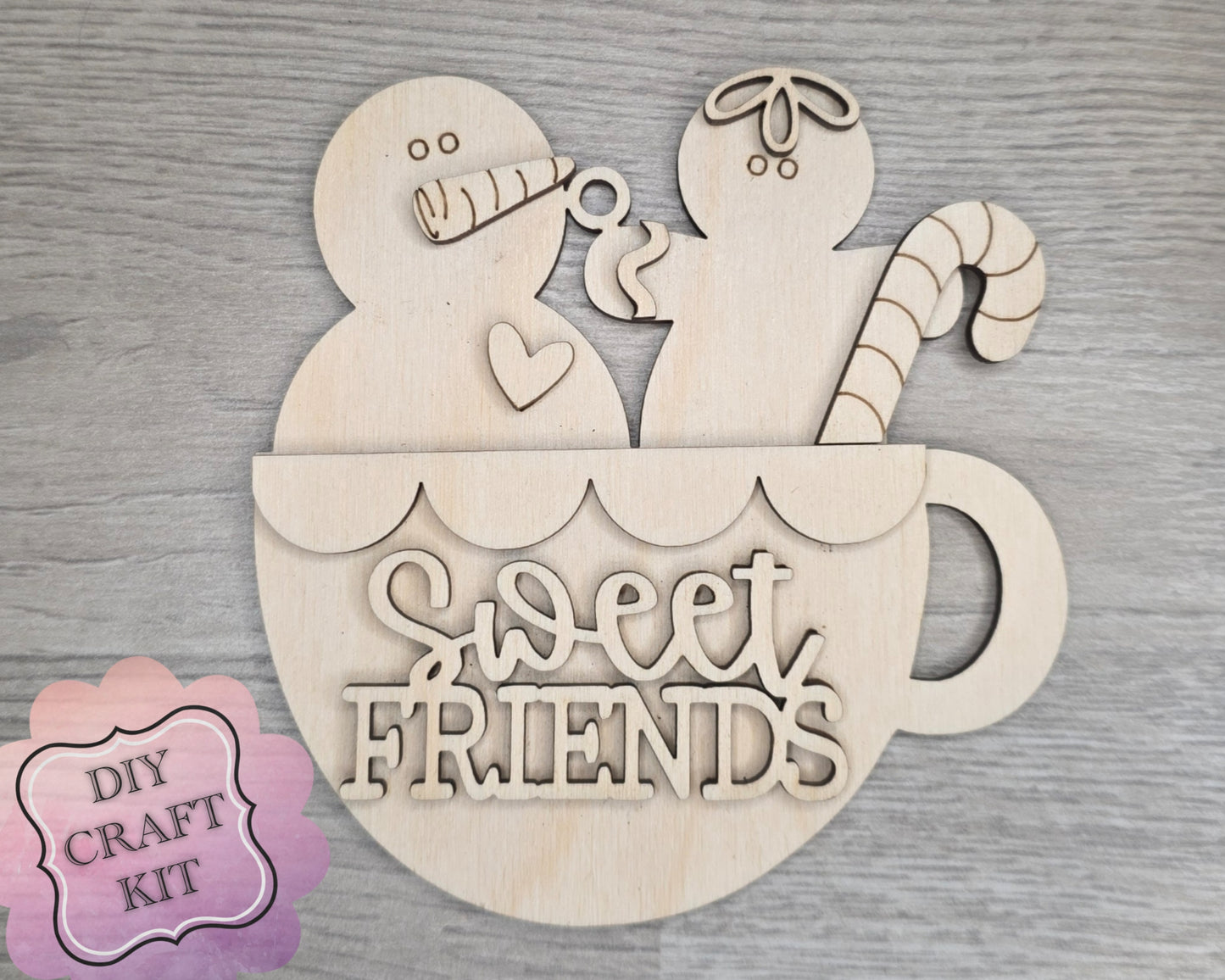 Sweet Friends Snowman & Gingerbread Ornament | #5316