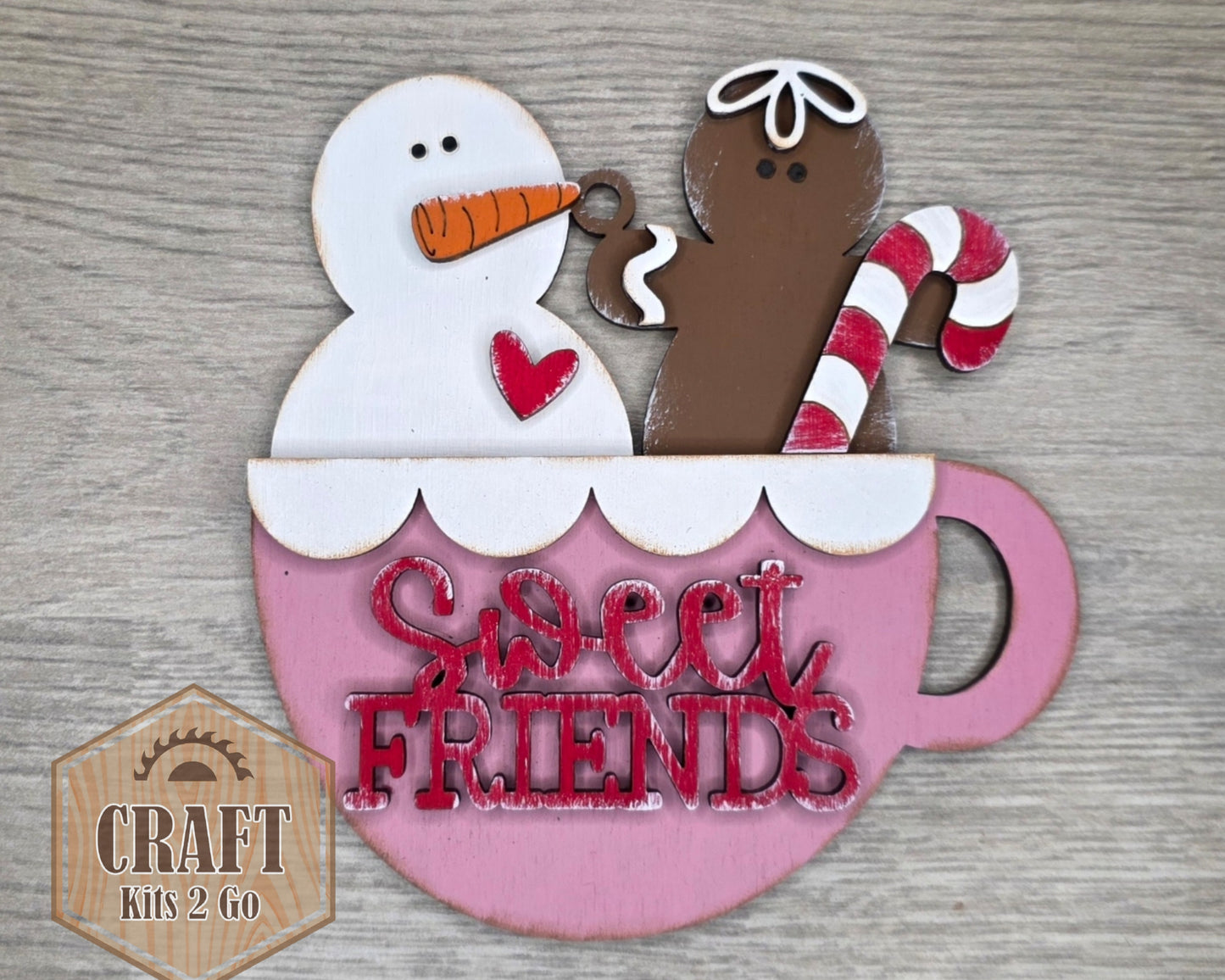 Sweet Friends Snowman & Gingerbread Ornament | #5316