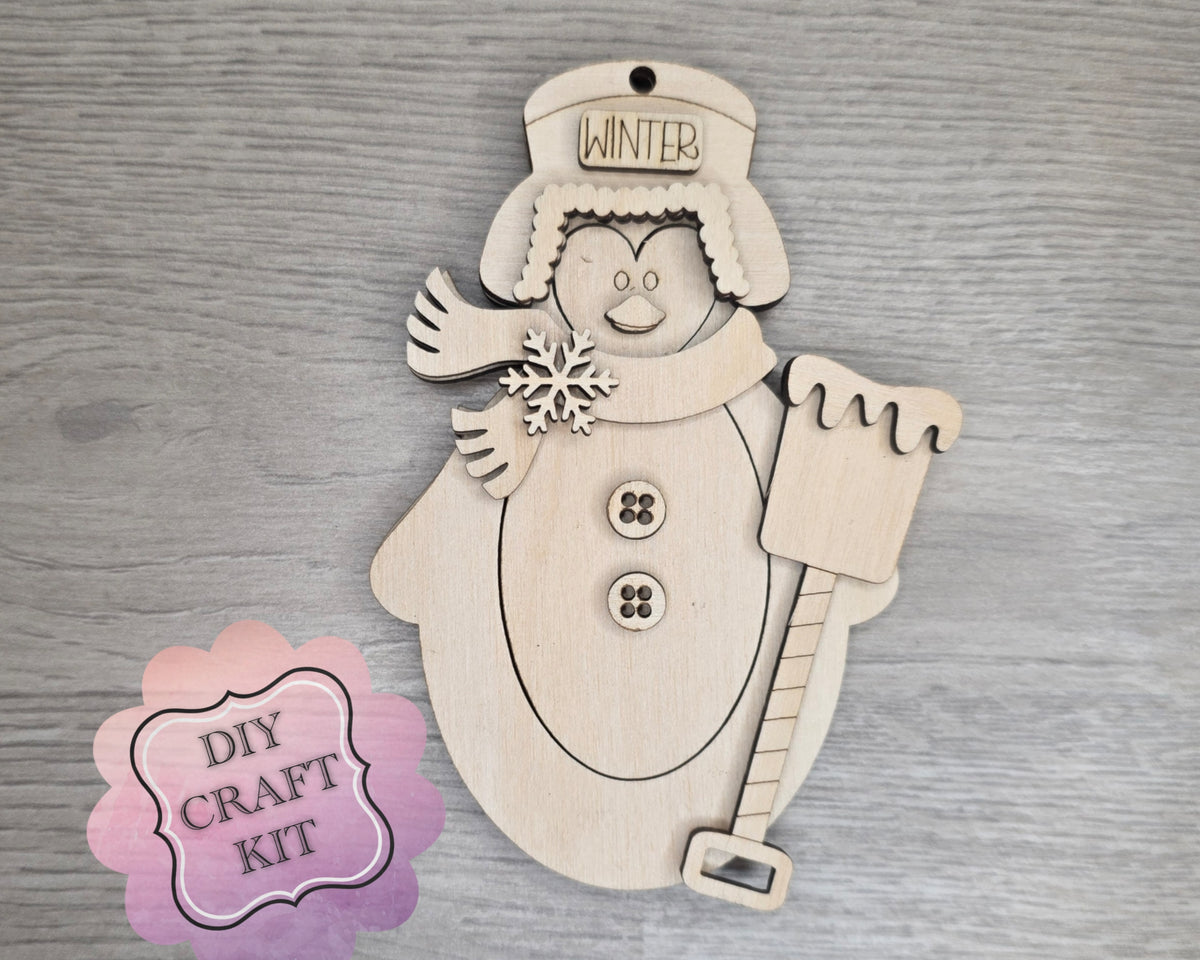 Penguin Christmas Ornament | #3018