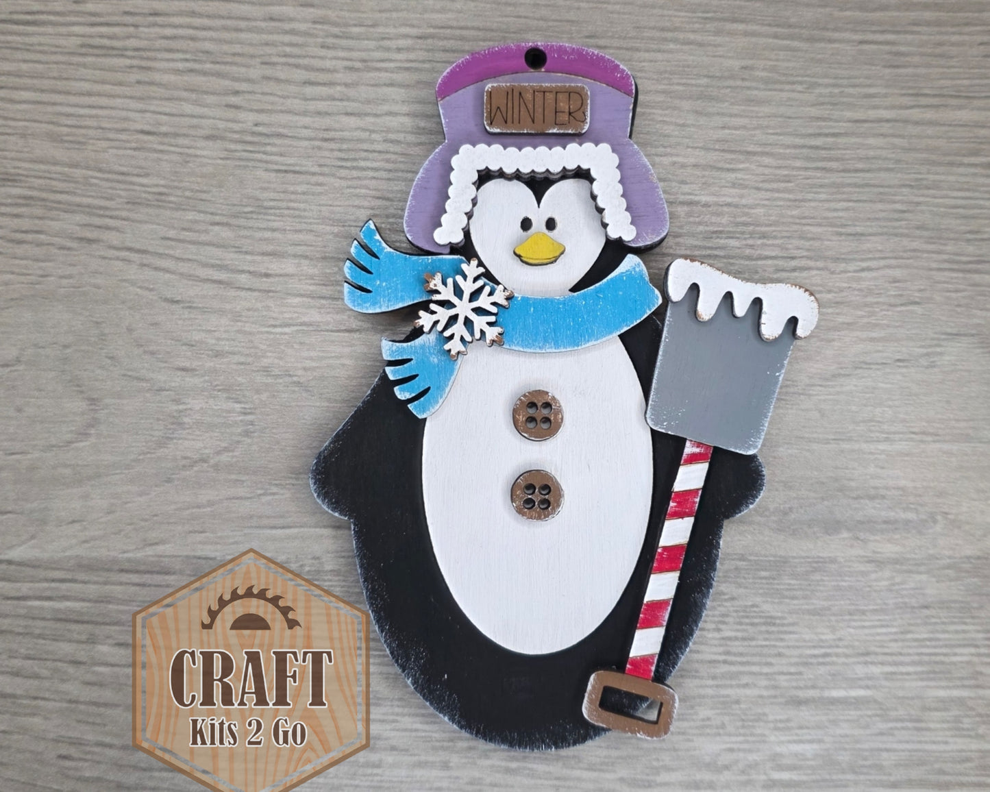 Penguin Christmas Ornament | #3018