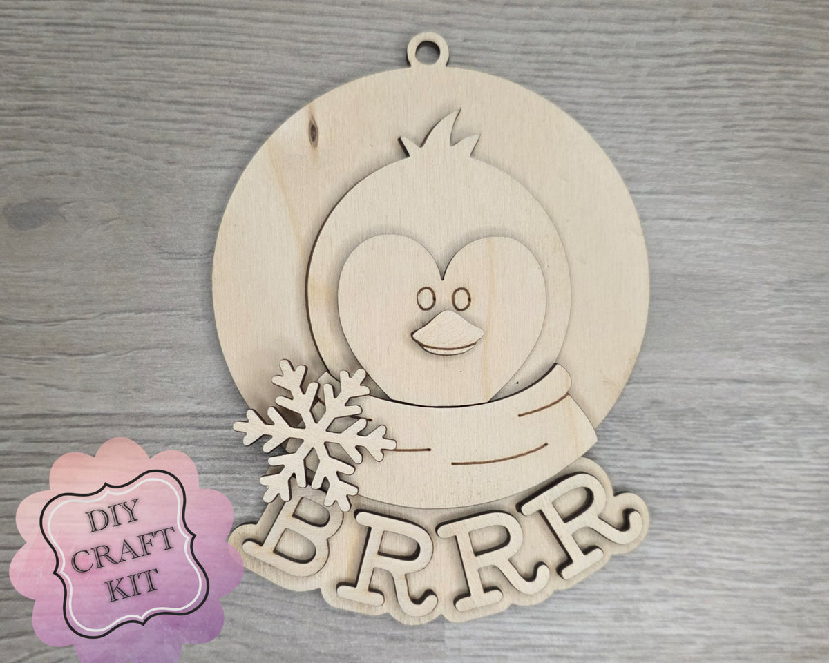 Penguin Christmas Ornament | #3021