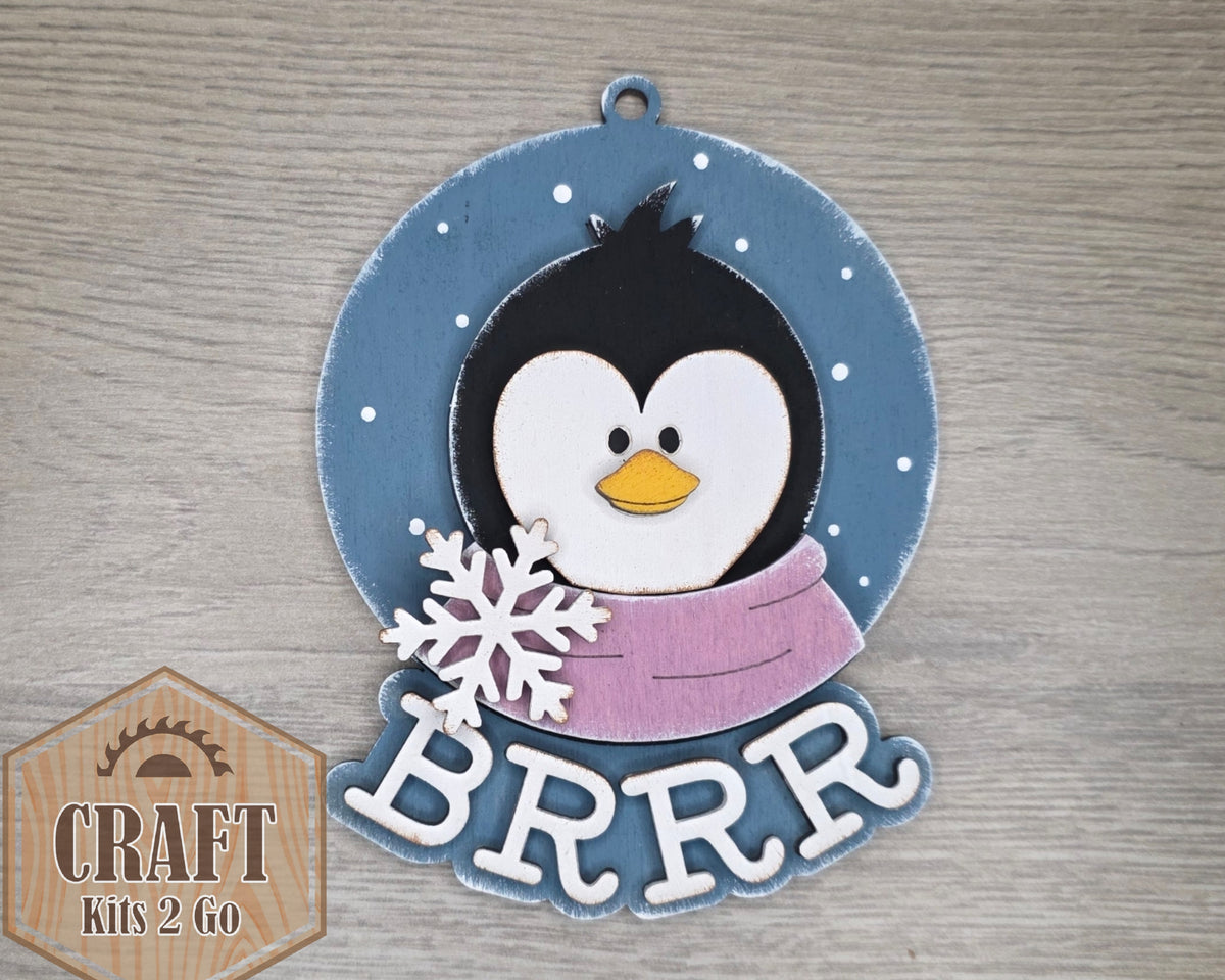 Penguin Christmas Ornament | #3021