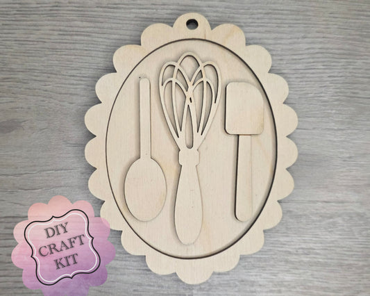 Christmas Cooking Utensil Ornament | #5355
