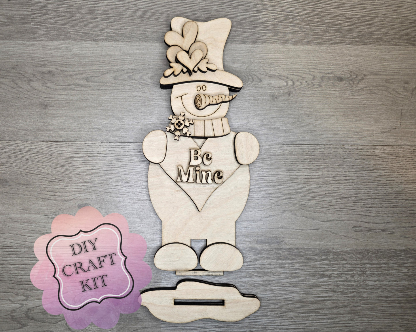 Valentine Snowman Shelf Sitter | #5265