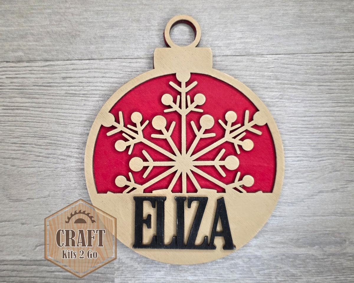 Custom Name Ornament | #4039
