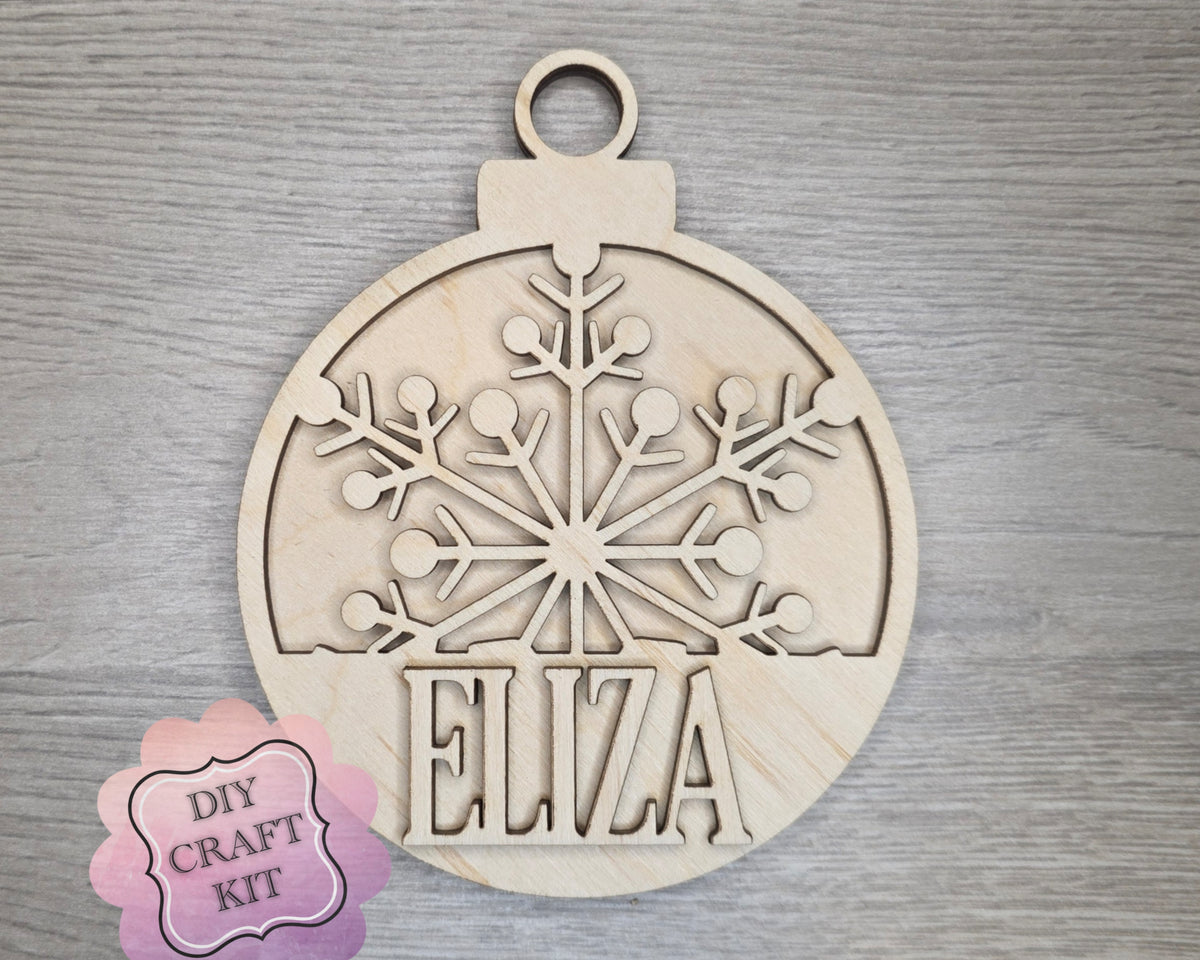 Custom Name Ornament | #4039