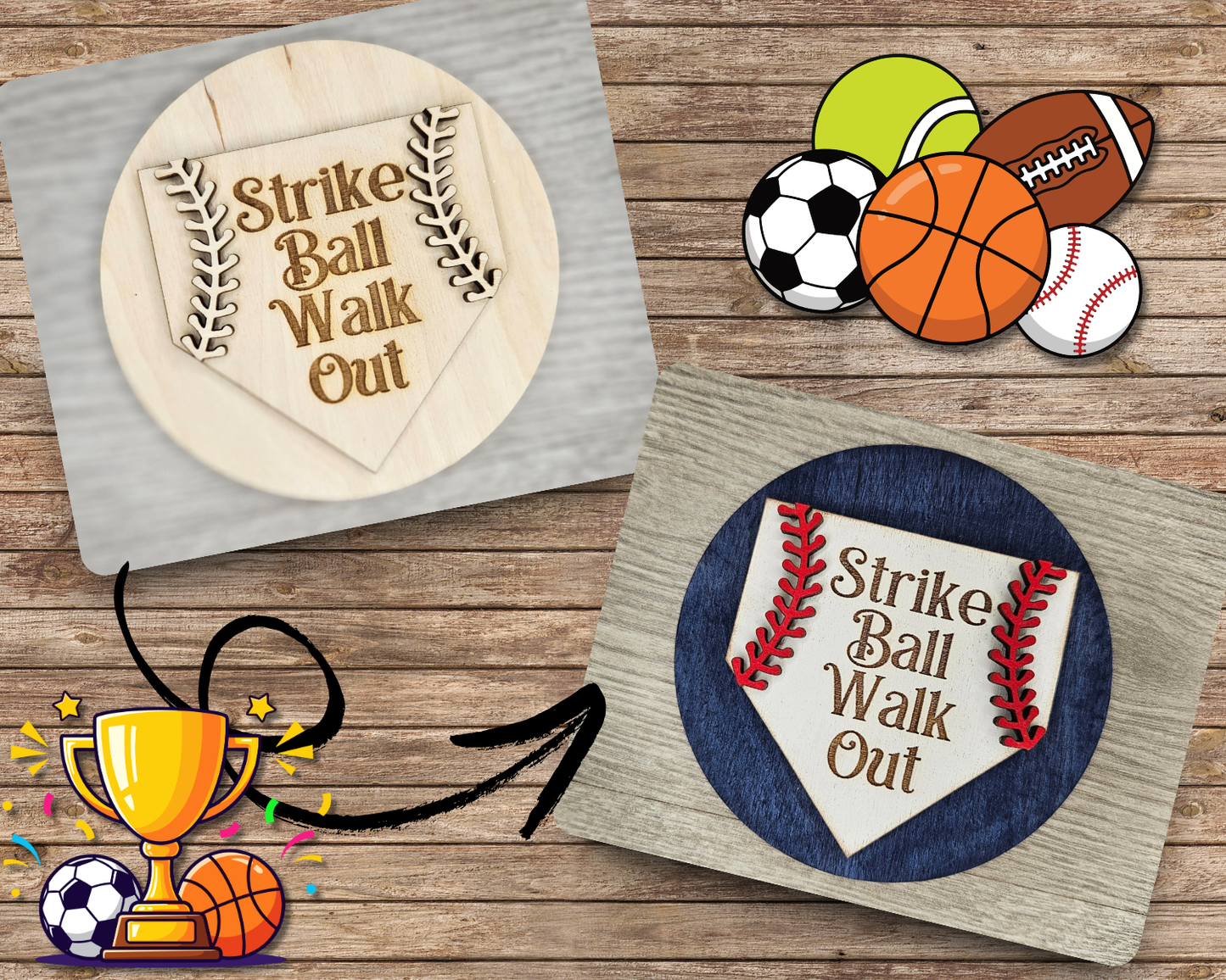 Baseball Sign | #4312