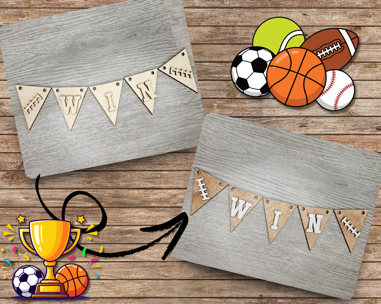 Football Bunting | #2743