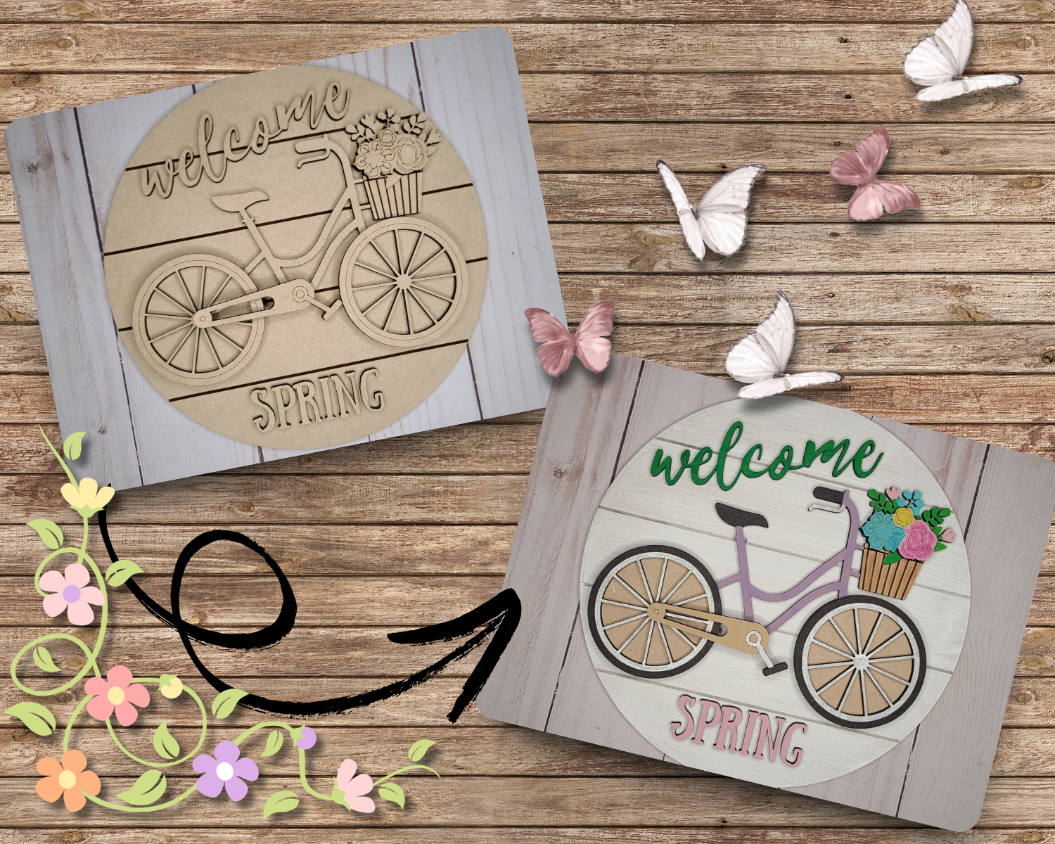 Welcome Spring Bike | #2650 – Craft Kits 2 Go