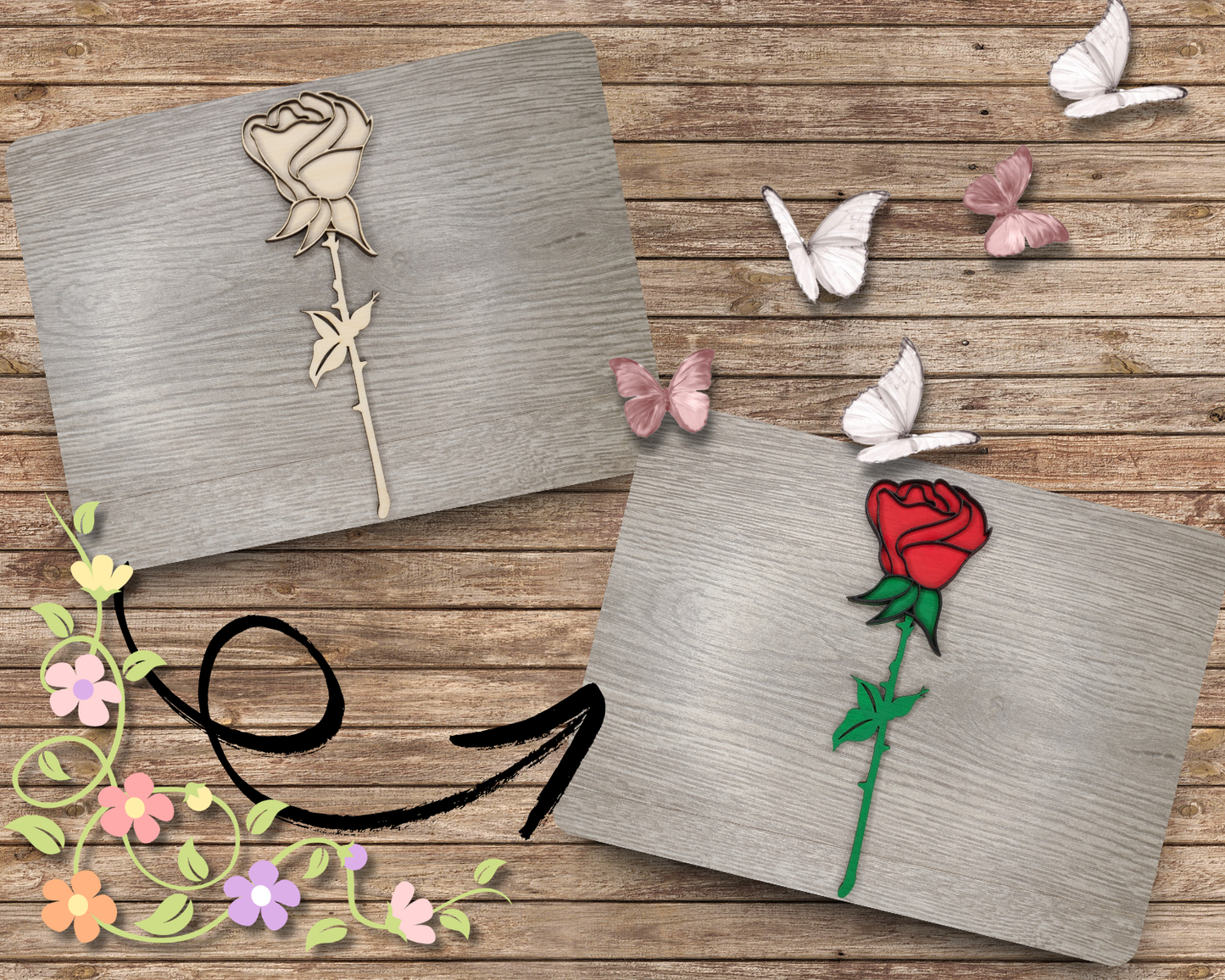 Rose Stem | #3473