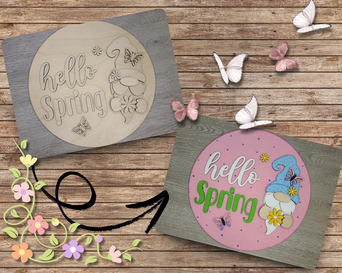 Hello Spring Gnome | #3671