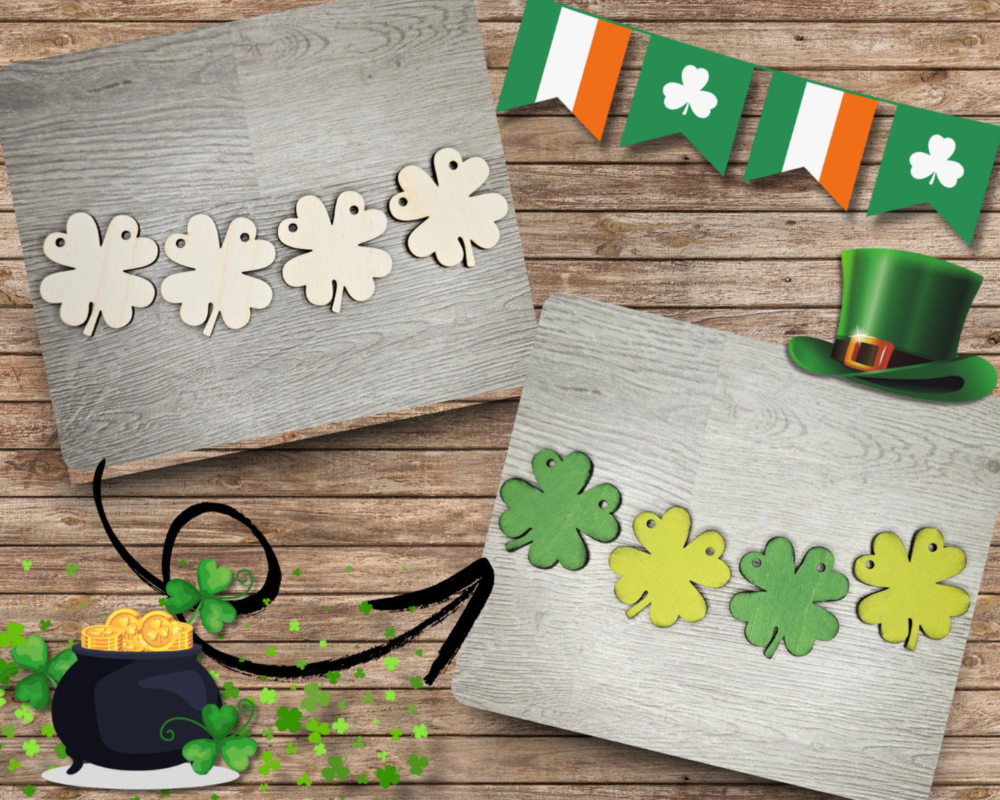 Shamrock Bunting | #2730