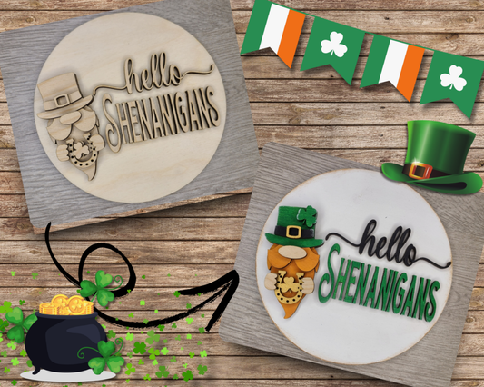 St. Patrick's Day Gnome | #3625