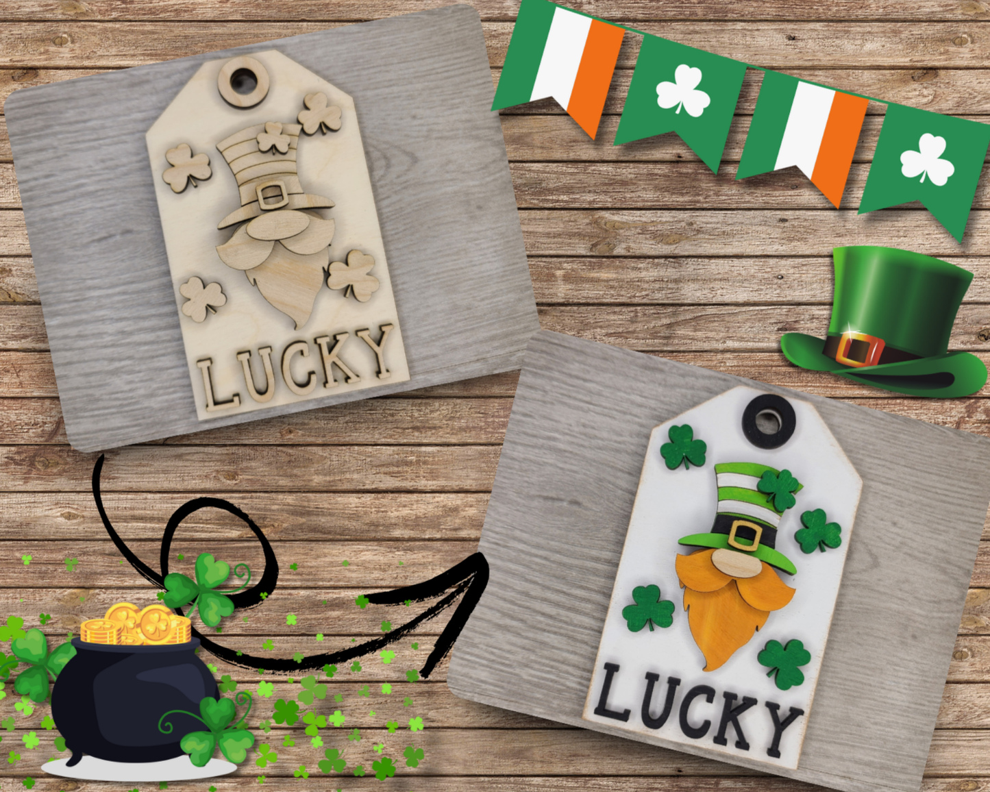 Lucky Gnome Tag | #3624