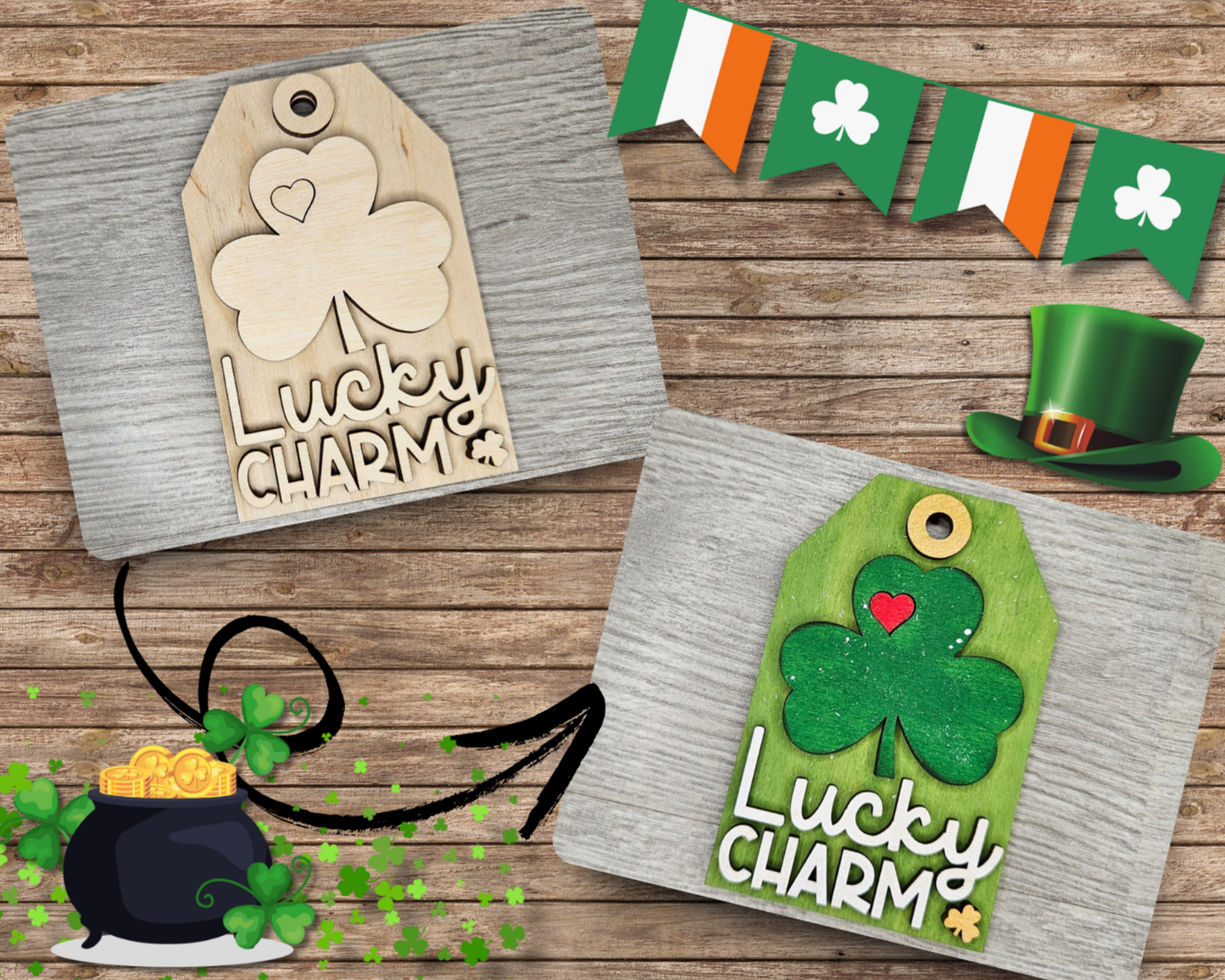 Lucky Charm Tag | #4019