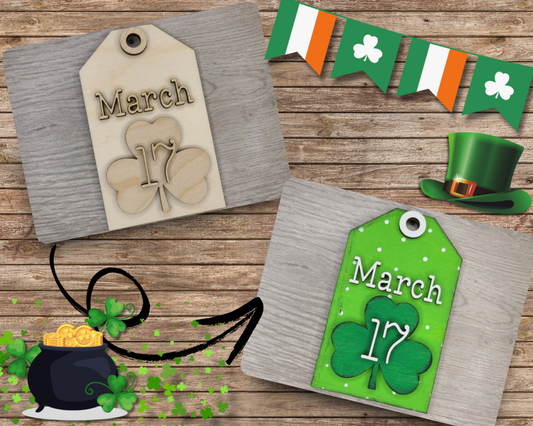 St. Patrick's Day Tag | #3656