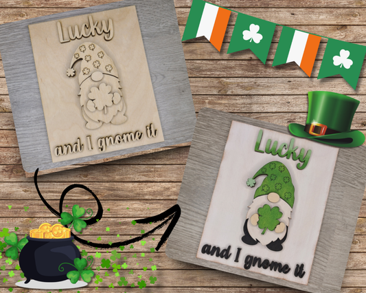 St. Patrick's Day Gnome | #2508