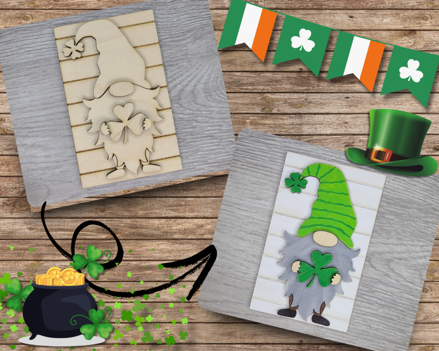 St. Patrick's Day Gnome | #3265