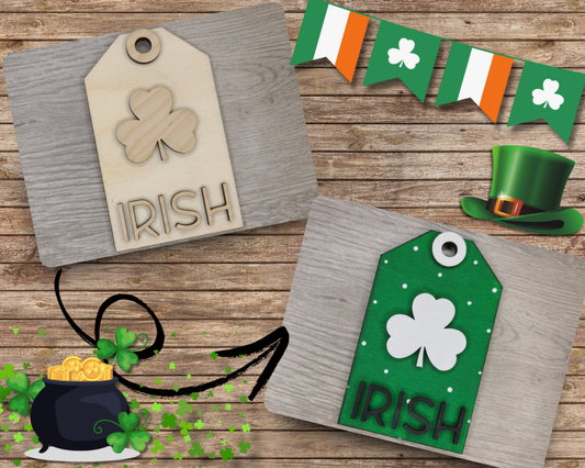 Irish Tag St. Patrick's Day Tag | #3651
