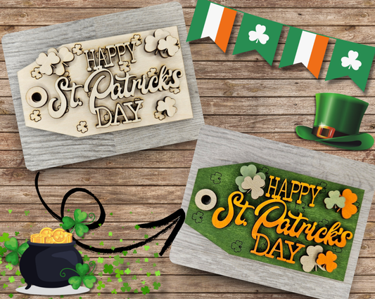 Happy St. Patrick's Day Tag | #3913