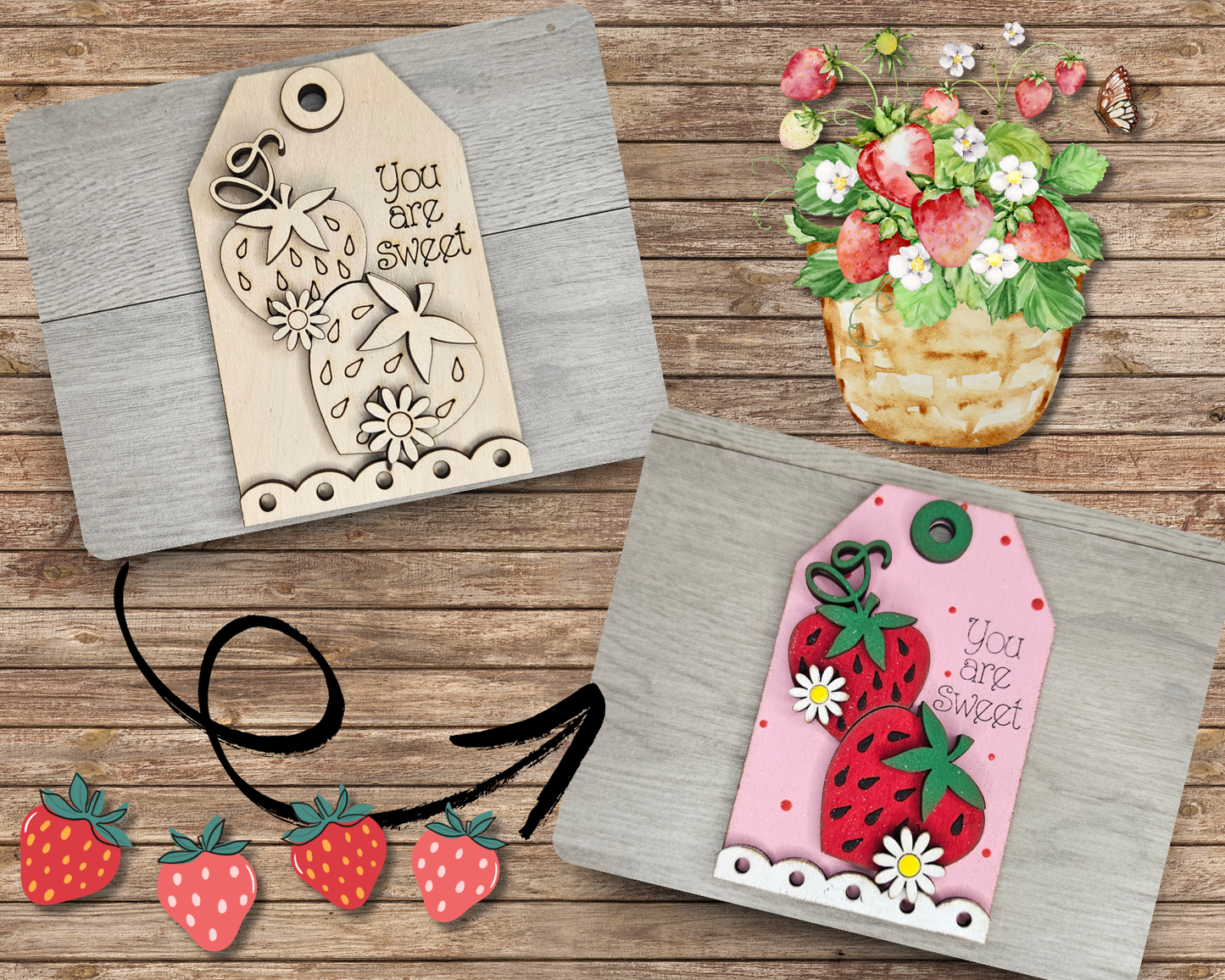 You are Sweet Strawberry Tag | #4832