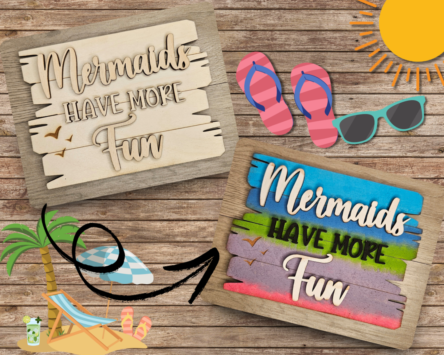 Mermaids have more Fun | #4789