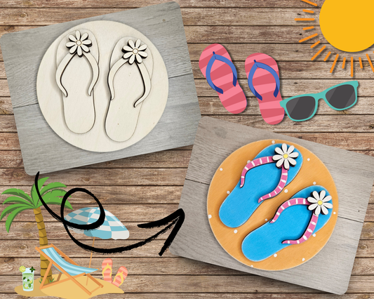 Summer Flip Flops | #4955