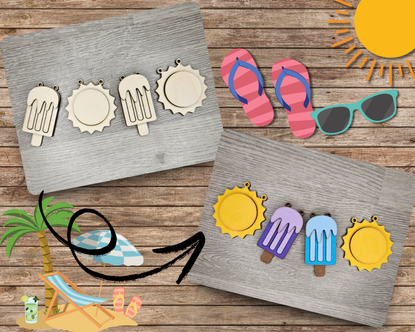 Summer Bunting | #4641