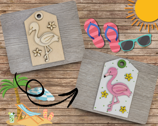 Flamingo Tag | #3448