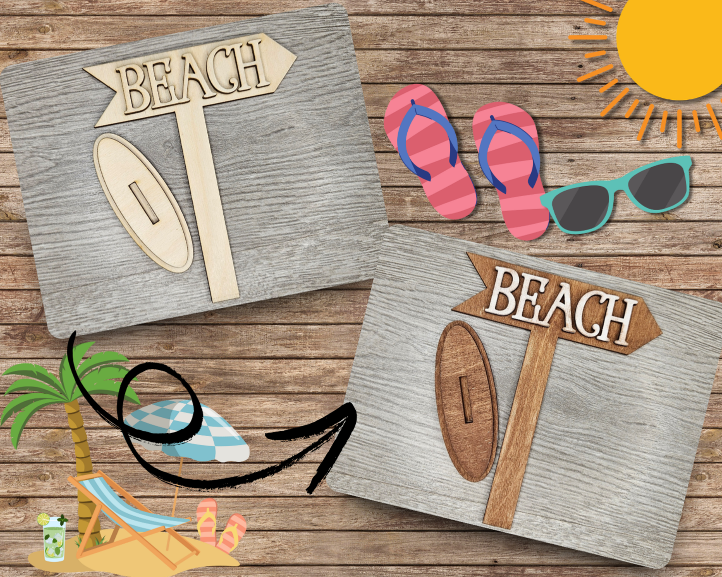 Beach Sign | #2718
