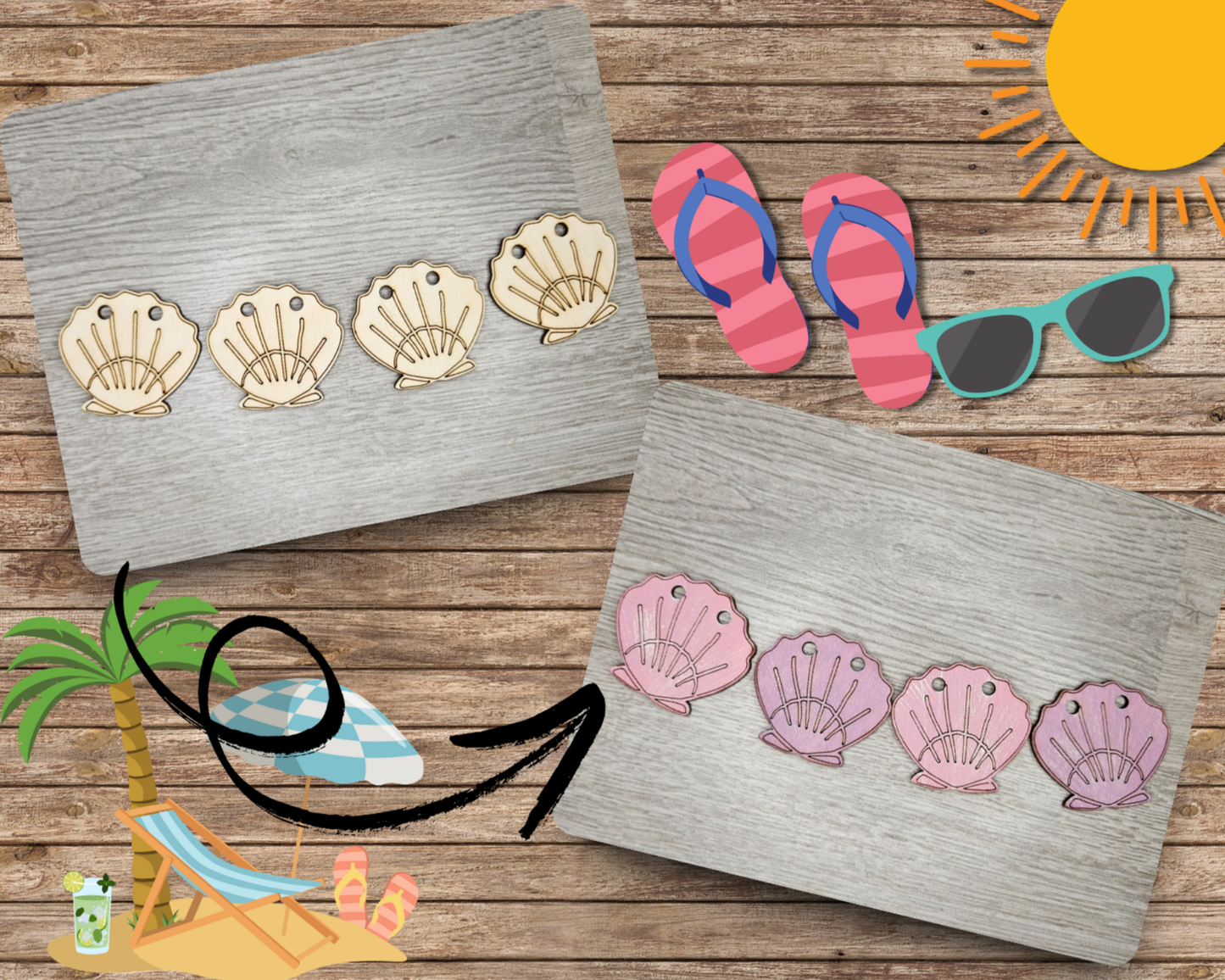 Sea Shell Bunting | #4196